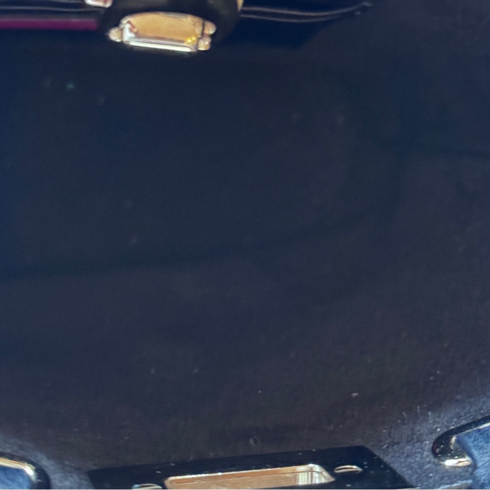VALENTINO GARAVANI Mini Rockstud Leather Bucket Bag-Black with gold studs - Picture 6 of 10